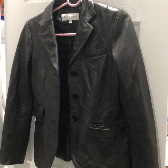 Leather Jacket Calvin Klein - Picture 2 of 2